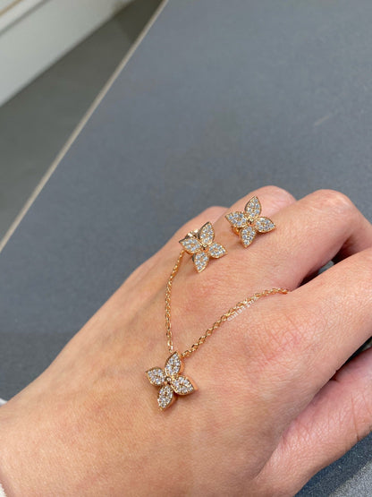 [Super Jewellery]STAR DIAMOND NECKALCE
