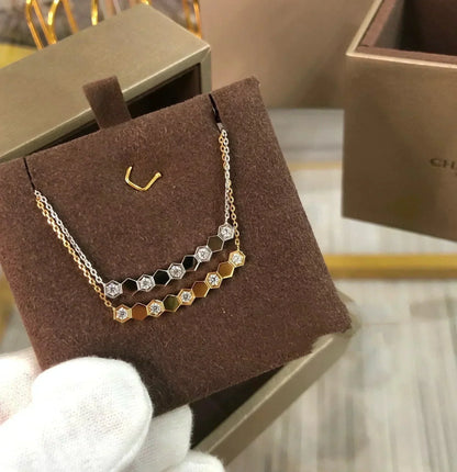 [Super Jewellery]BEE LOVE NECKLACE DIAMOND