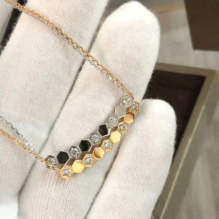 [Super Jewellery]BEE LOVE NECKLACE DIAMOND
