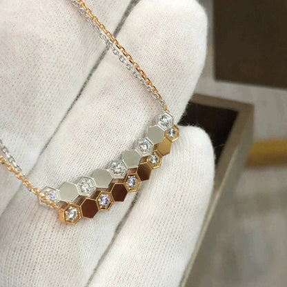 [Super Jewellery]BEE LOVE NECKLACE DIAMOND