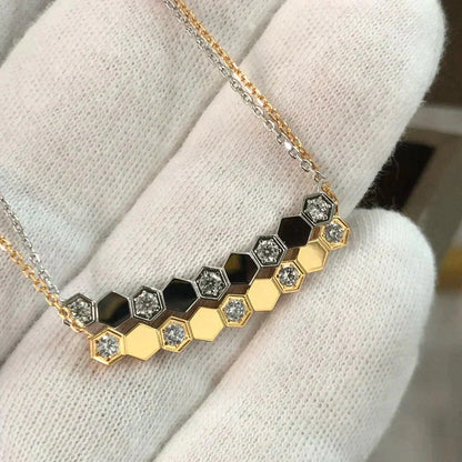 [Super Jewellery]BEE LOVE NECKLACE DIAMOND