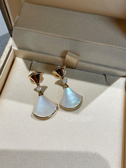 [Super]DREAM MOP 1 DIAMOND EARRINGS