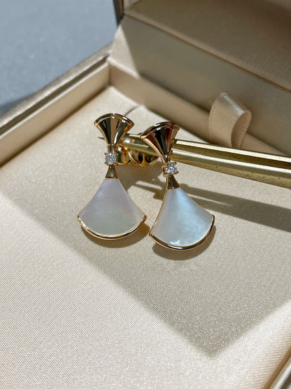 [Super]DREAM MOP 1 DIAMOND EARRINGS