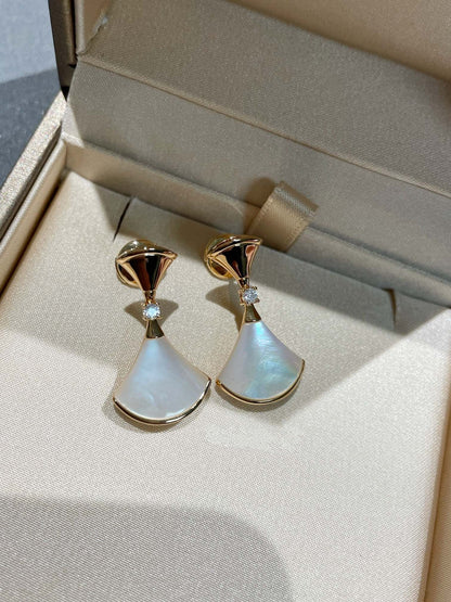 [Super]DREAM MOP 1 DIAMOND EARRINGS