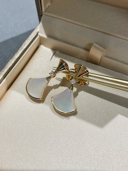 [Super]DREAM MOP 1 DIAMOND EARRINGS