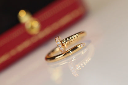 [Super Jewellery]JUSTE RING 2.65MM GOLD DIAMOND