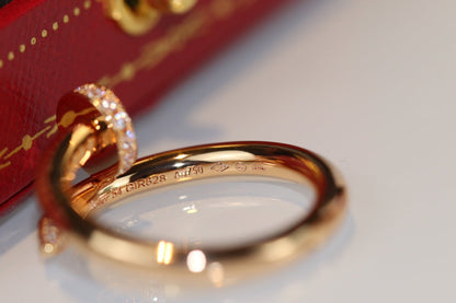 [Super Jewellery]JUSTE RING 2.65MM GOLD DIAMOND