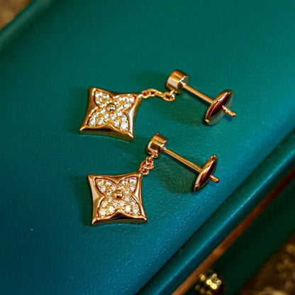 [Super Jewellery]STAR DIAMONDS EARRINGS GOLD