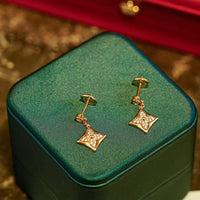 [Super Jewellery]STAR DIAMONDS EARRINGS GOLD