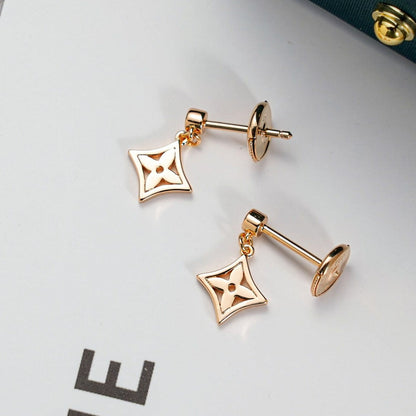 [Super Jewellery]STAR EARRINGS GOLD