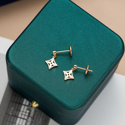 [Super Jewellery]STAR EARRINGS GOLD