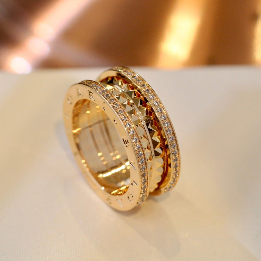 [Super]ZERO 1 GOLD DIAMOND RING