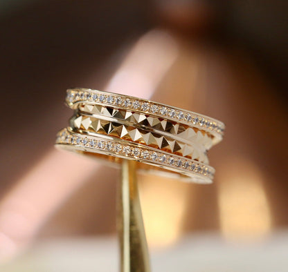 [Super]ZERO 1 GOLD DIAMOND RING