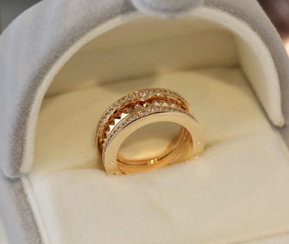 [Super]ZERO 1 GOLD DIAMOND RING
