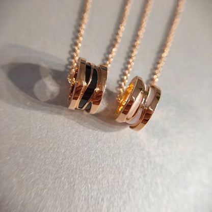 [Super]ZERO 1 NECKLACE PINK GOLD
