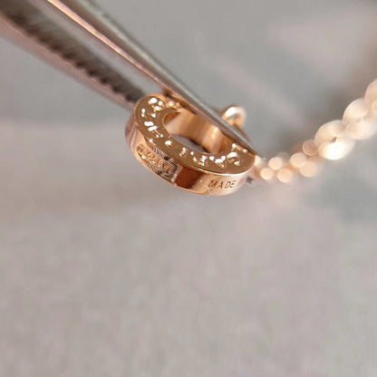 [Super]ZERO 1 NECKLACE PINK GOLD