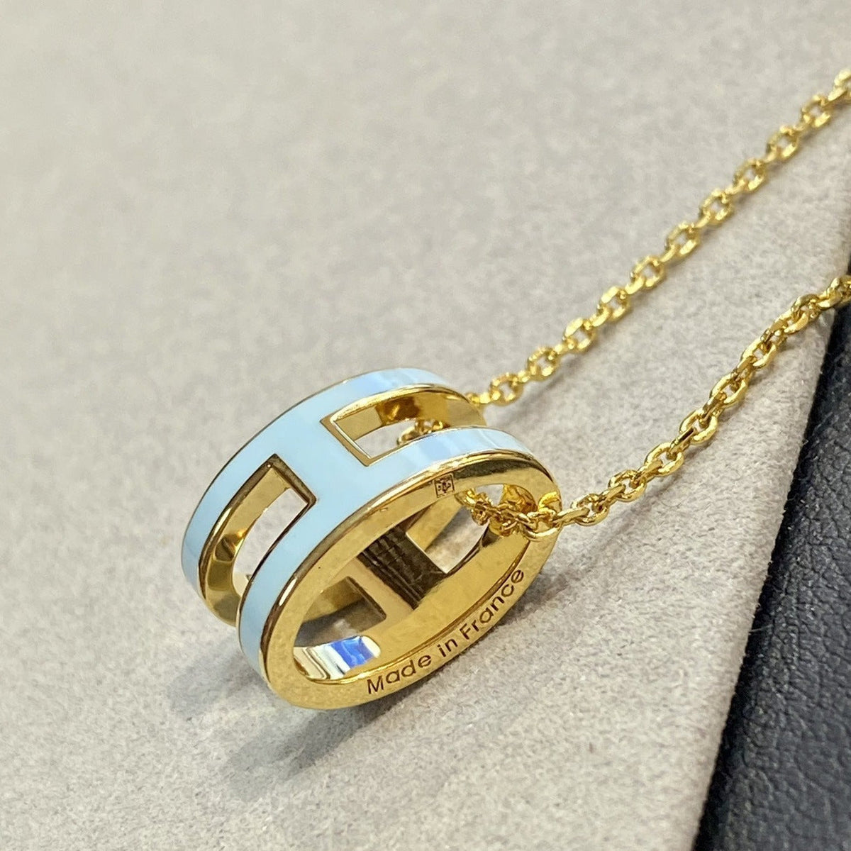 [Super CiCi ]POP H HALSKETTE HELLBLAU