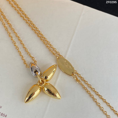 [Super Jewellery]LOUISETTE PEDANT GOLD NECKLACE