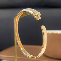 [Super Jewellery]PANTHERE GOLD OPEN BRACELET