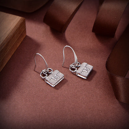 [Super Jewellery]KELLY DIAMOND EARRINGS