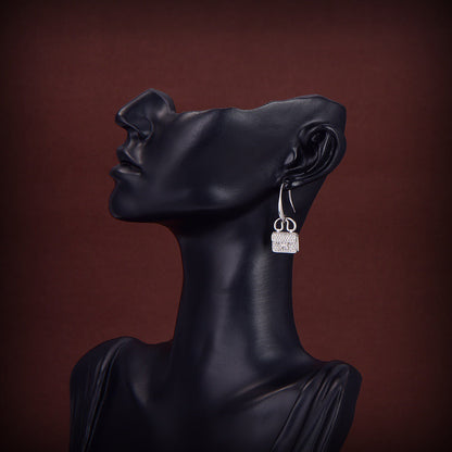 [Super Jewellery]KELLY DIAMOND EARRINGS