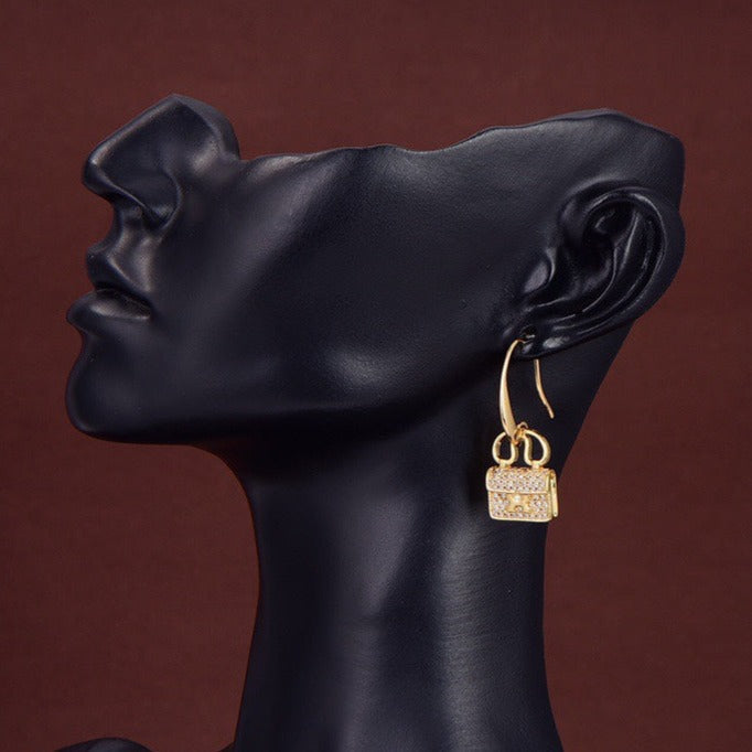[Super Jewellery]KELLY DIAMOND EARRINGS