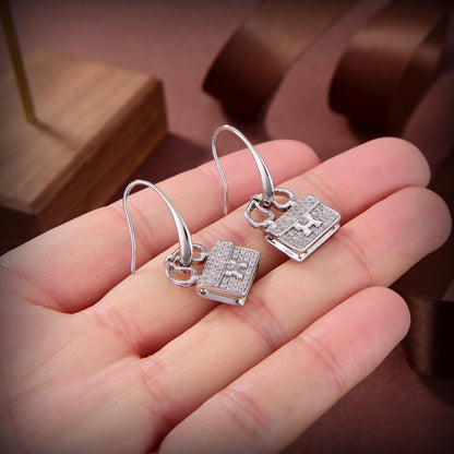 [Super Jewellery]KELLY DIAMOND EARRINGS