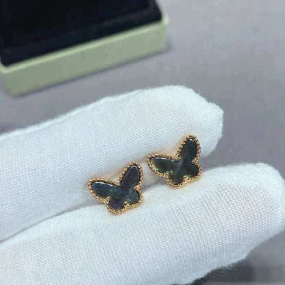 [Super Jewellery]BUTTERFLY DARK MOP  EARRINGS