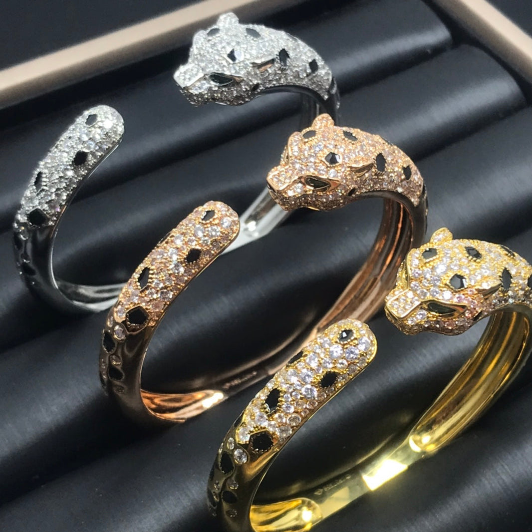 [Super Jewellery]PANTHERE BIG BRACELET DIAMONDS