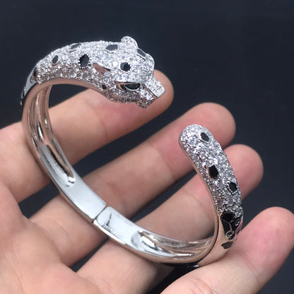 [Super Jewellery]PANTHERE BIG BRACELET DIAMONDS