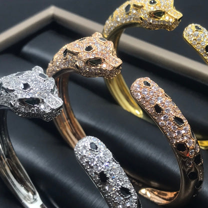 [Super Jewellery]PANTHERE BIG BRACELET DIAMONDS
