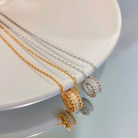 [Super Jewellery]PERLEE DIAMOND NECKLACE