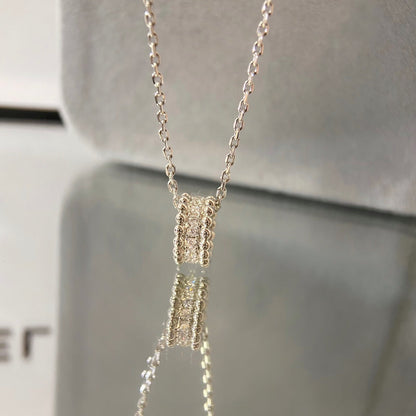 [Super Jewellery]PERLEE DIAMOND NECKLACE