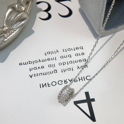 [Super Jewellery]PERLEE DIAMOND NECKLACE