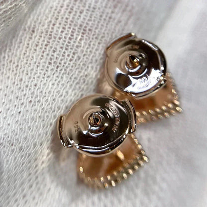 [Super Jewellery]HEART CARNELIAN STUD EARRINGS