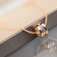 [Super]ZERO 1 PINK GOLD DIAMOND NECKLACE