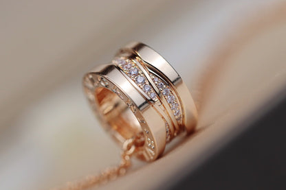 [Super]ZERO 1 PINK GOLD DIAMOND NECKLACE