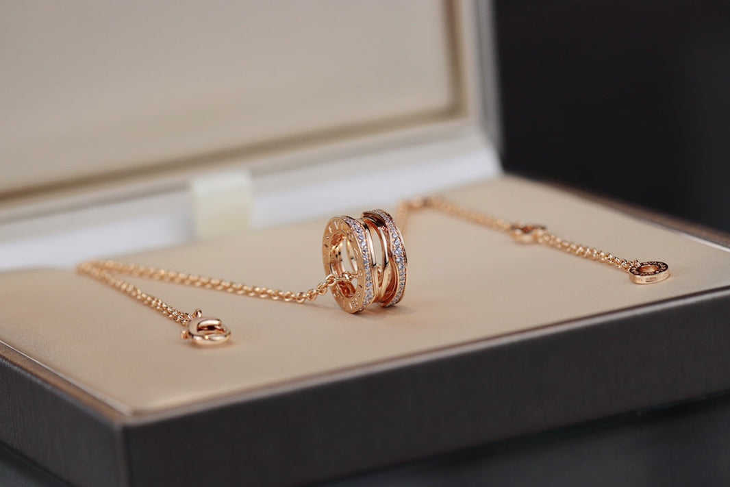 [Super]ZERO 1 PINK GOLD NECKLACE