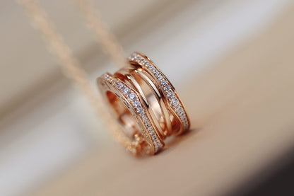 [Super]ZERO 1 PINK GOLD NECKLACE
