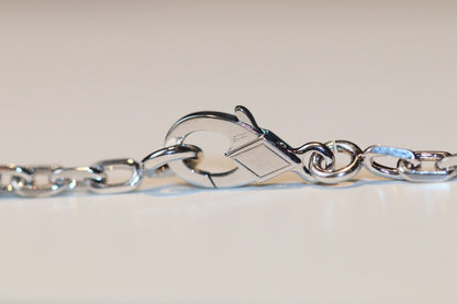 [Super Jewellery]CLOVER 20 MOTIFS ONYX DIAMOND SILVER