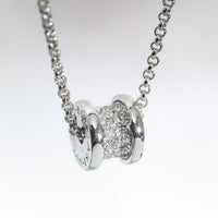 [Super]ZERO 1 SILVER DIAMOND NECKLACE