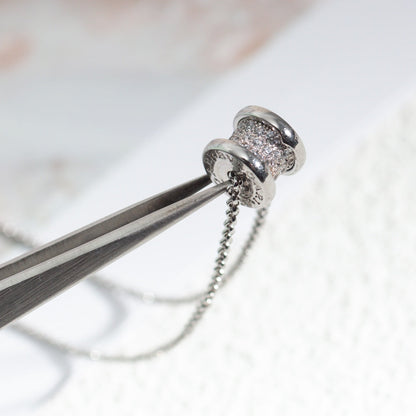 [Super]ZERO 1 SILVER DIAMOND NECKLACE