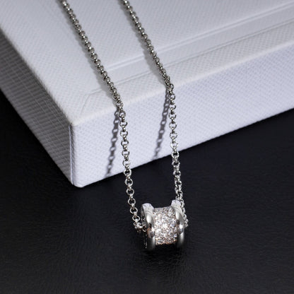 [Super]ZERO 1 SILVER DIAMOND NECKLACE