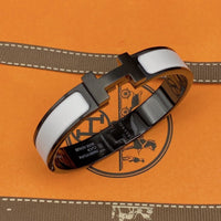 [Super Jewellery]H BRACELET 12MM BLACK WHITE CERAMIC