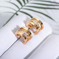 [Super]ZERO 1 PINK GOLD DIAMONDS EARRINGS