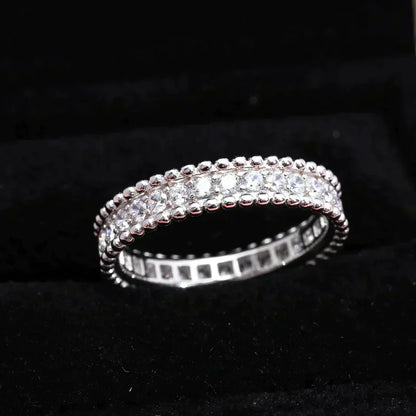 [Super Jewellery]PERLEE DIAMOND SILVER RING