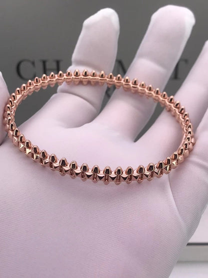 [Super Jewellery]CLASH PINK GOLD BRACELET