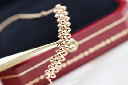 [Super Jewellery]CLASH PINK GOLD NECKLACE