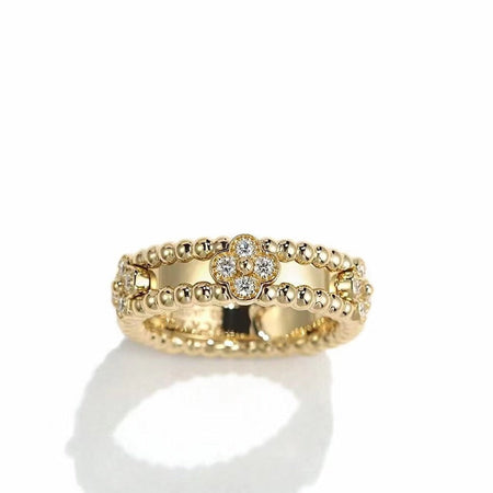 [Super Jewellery]PERLEE GOLD DIAMOND RING
