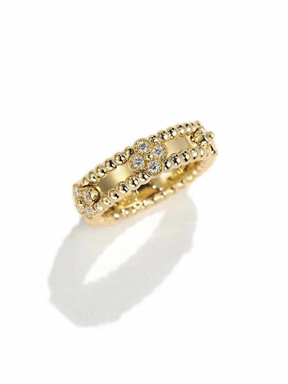 [Super Jewellery]PERLEE GOLD DIAMOND RING